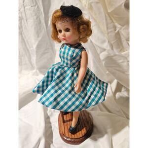 Madame Alexander Cissette Doll – Handmade Silk Dress, Stockings, Shoes & Hat